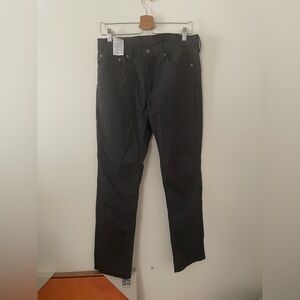 Levis Men's charcoal grey Jeans